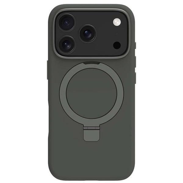 MagSafe-skal - DBRAMANTE1928 - iPhone 17 Pro - Skogsgrön - Inbyggd stöd - 66% återvunnen