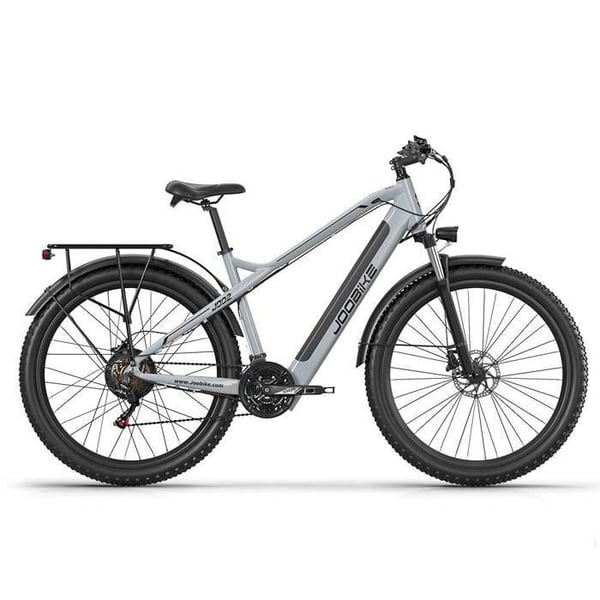 Elcykel JOOBIKE JOO2 - Motor 1000W - Maxhastighet 45 km/h - Räckvidd 60 km - Batteri 48V 16Ah - Däck 29 Tum - Grå
