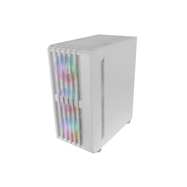 Gaming Chassi ATX - Mars Gaming - MC-VAULT - 4 ARGB-fläktar - Mesh-panel - Härdat glas