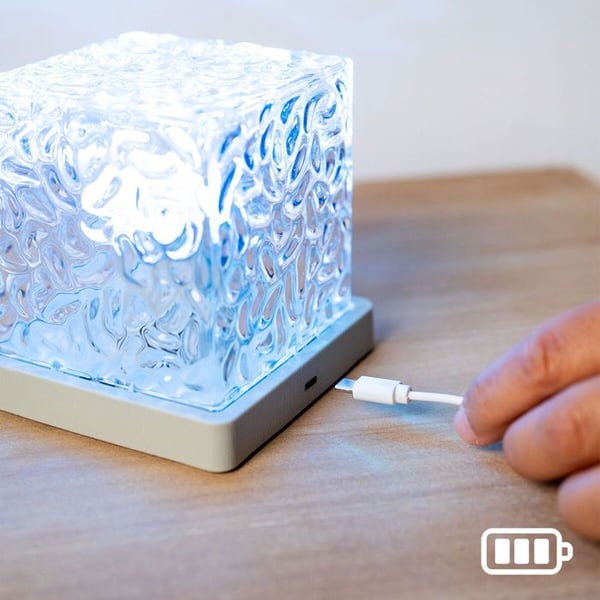LED projektorljus - InnovaGoods - Boralamp - Uppladdningsbar USB - 16 färger - Fjärrkontroll