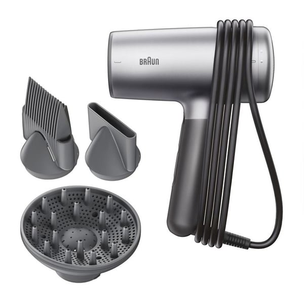 Hårtork - BRAUN - HD435E - 2200 W - 3 Temperaturnivåer - Luftjoniserare