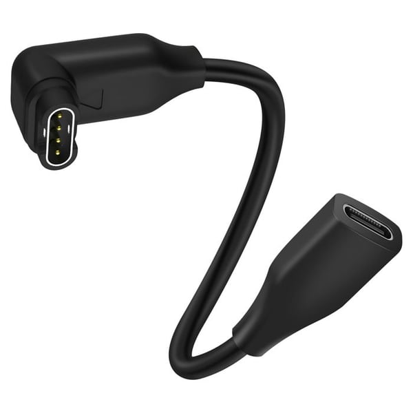 USB-C-adapter - AVIZAR - Garmin-laddare - 15cm - Svart - Kompatibel med smartklockor USB-C-adapter - AVIZAR - Garmin-laddare - 15cm - Svart - Kompatibel med smartklockor