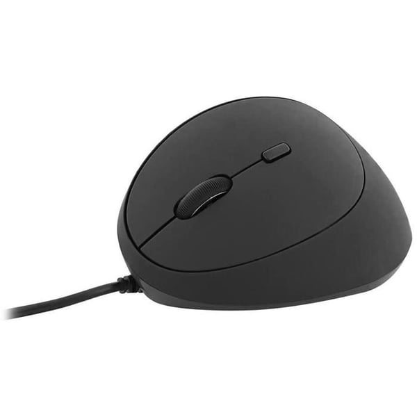 Vertikal Sladdmöss - TNB ERGONOMIC - Vänsterhänt - Svart - Ergonomisk - Sladdansluten
