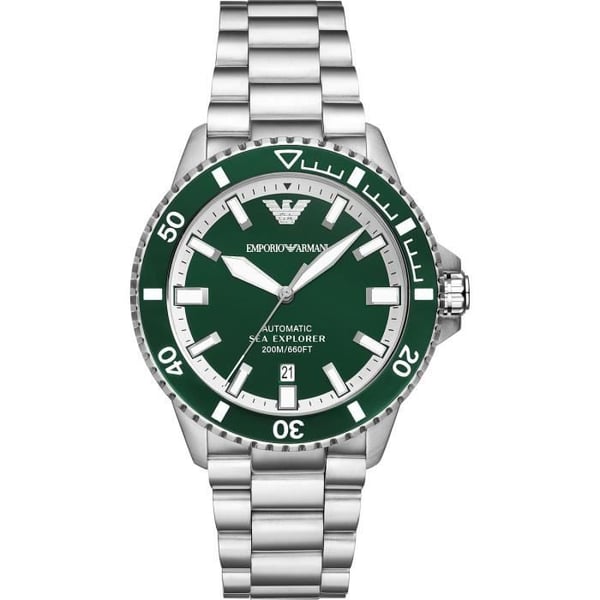 Emporio Armani Klocka - Herrar - AR60080 - Silver Rostfritt stål - 42mm - 20 bar