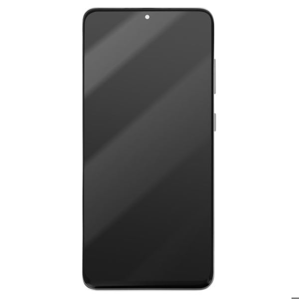 LCD-skärm + Touchglas och chassi för Samsung S20 - Vit - Avizar