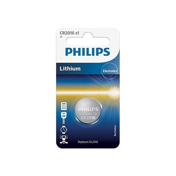 Philips CR2016 batterier