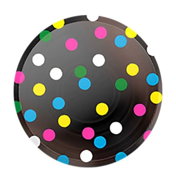 PopSockets Popgrip Premium Translucent Black Disco Dots - 0840173715161