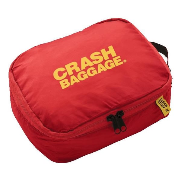 Crash Baggage Mjuk toalettväska - Röd