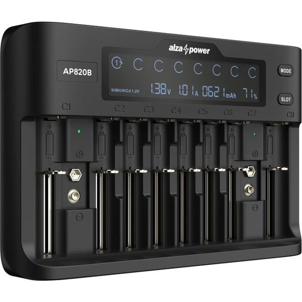 AlzaPower Batteriladdare AP820B