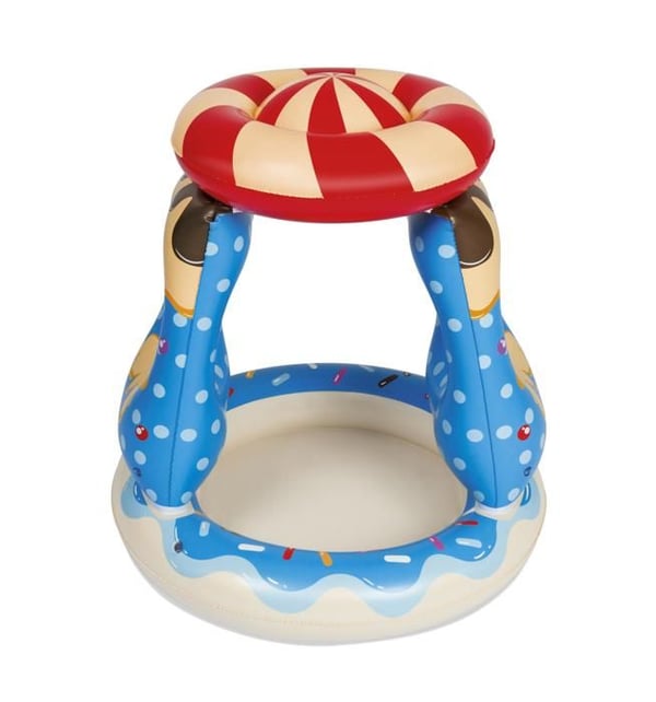 Uppblåsbara leksaker - Bestway - Candyville - Skuggad pool - Flerfärgad - 91x91x89 cm