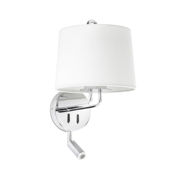 Vägglampa - FARO BARCELONA - MONTRÉAL - E27 15W max - Vit - Inomhus