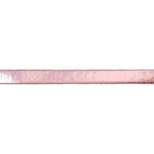 MégaCréa - Armband 6 mm Metalliserad Rosa
