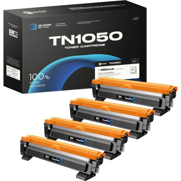Tn1050 Paket med 4 Kompatibla Tonerkassetter för Brother Tn-1050 för Dcp-1612W Dcp-1510 Mfc-1910 Hl-1110 Hl-[D248]