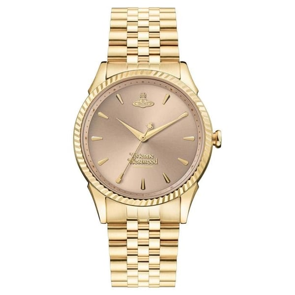 Kvinnoarmband - VIVIENNE WESTWOOD - VV240PKGD - Roséguld - Rostfritt stål - Kvarts