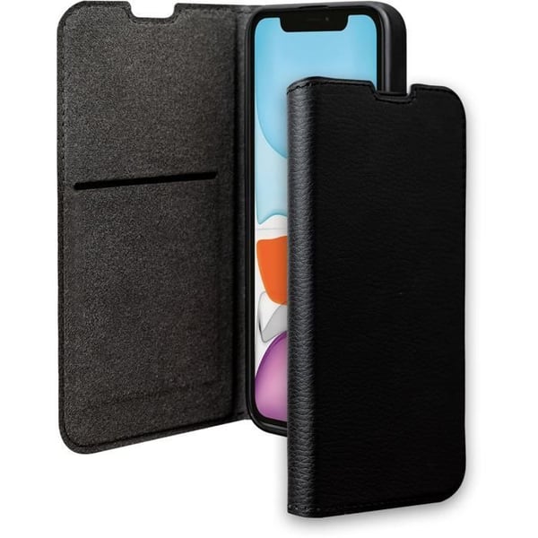 Folio - Bigben - iPhone 11 - Svart - Semi-rigidh - Lock