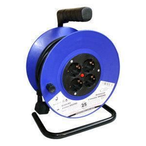 Kabelrulle - ELECTRO DH - 50 m - 4 uttag - 3500 W - Inkluderad säkerhetstermostat Kabelrulle - ELECTRO DH - 50 m - 4 uttag - 3500 W - Inkluderad säkerhetstermostat