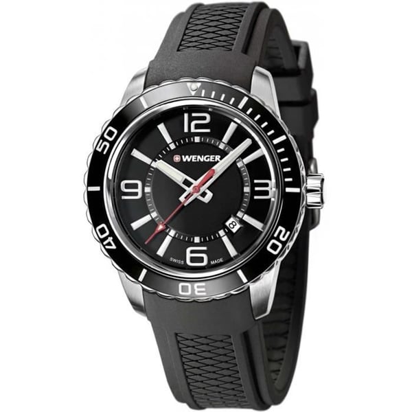 Herrklocka - ROADSTER - 01.0851.117 - Kvarts - Analog - Svart - Gummi