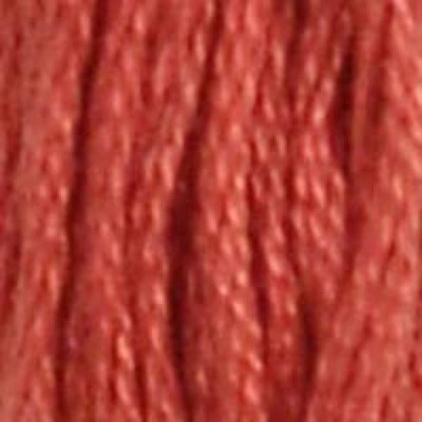 Broderigarn - DMC - Mouliné spécial 25 - Färg Tegel - 8 meter - Bomull