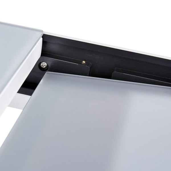 Trädgårdsmöbelset Modulo T 8/12 + F 8 + C 4 Full Glas Vit Wilsa Garden