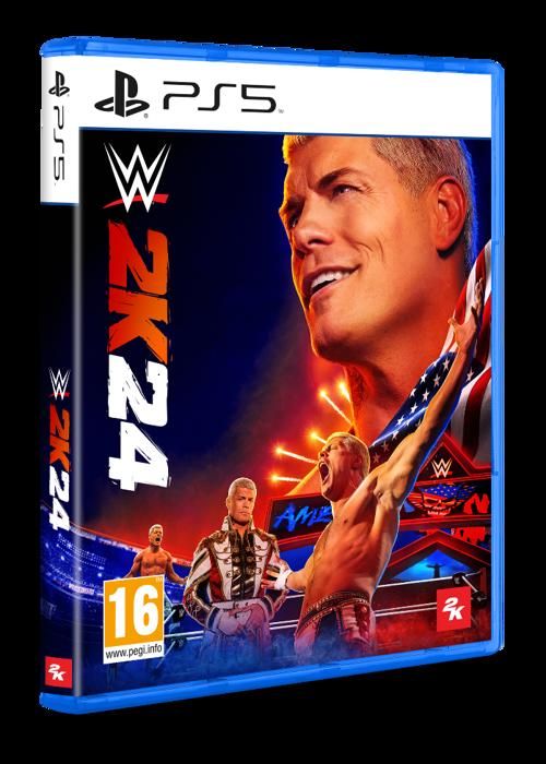 Videospel - SONY - WWE 2K24 - PS5 - Sport - Blu-Ray - Spelbart på svenska