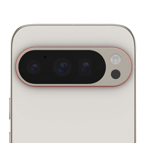 Bakre kameralinse för Google Pixel 9 Pro Vit