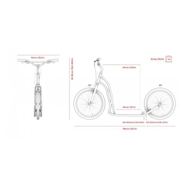 Scooter S2020 Blå 12403