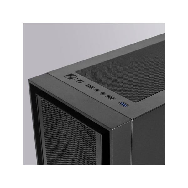 ATX-chassi - Mars Gaming - MC-PMAX - 4 FDB-fläktar 120mm - MESH-panel - Svart härdat glas
