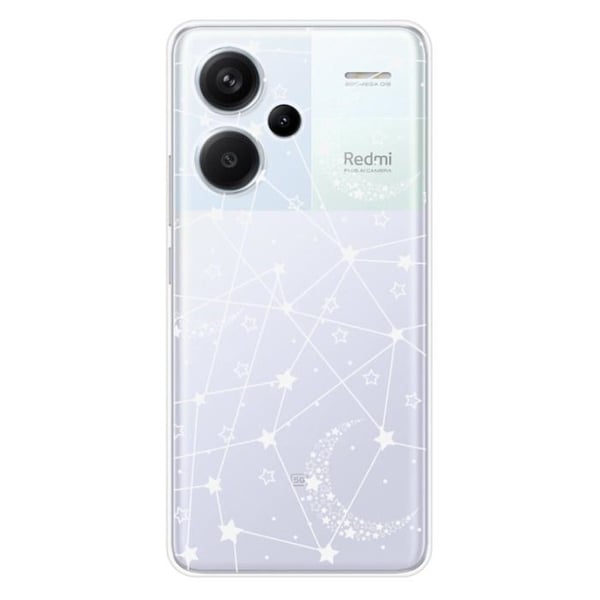 Tryckt silikonfodral kompatibelt Xiaomi Redmi Note 13 Pro Plus 5G Starry Lines