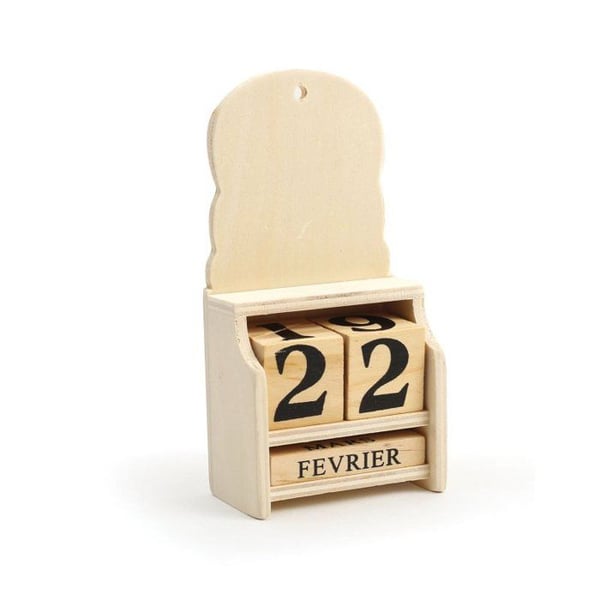 PERPETUUM KALENDER 150x73x40 I TRÄ