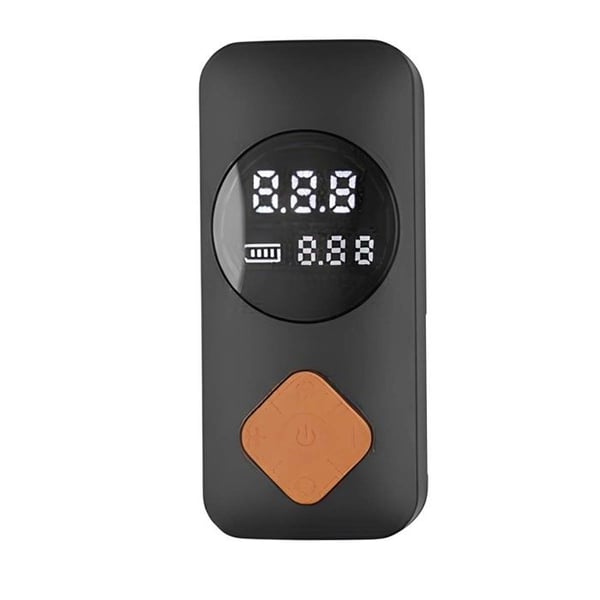 Bärbar Luftkompressor 46W USB-C med Digital Skärm Svart
