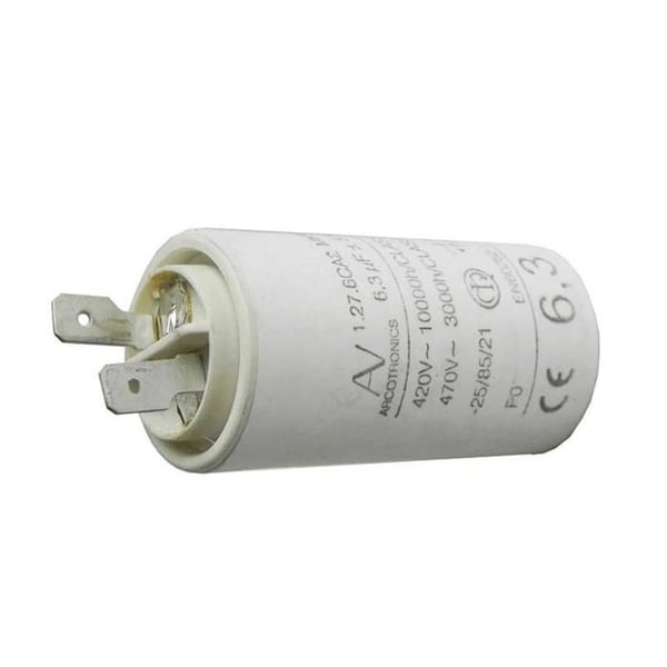 Kondensator Köksfläkt - ELECTROLUX - 6.3 µF 470V - 2 eller 4 kontakter - Mångfärgad