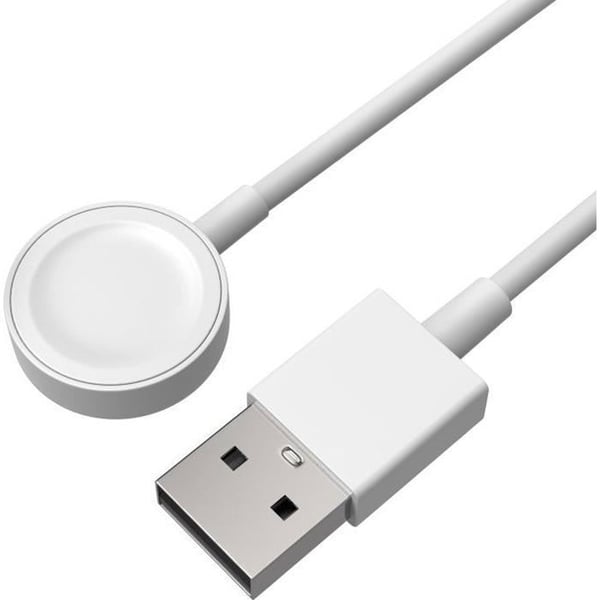 Laddare för Apple Watch Series 8 till Series 1 - PHONILLICO - Vit - 1m
