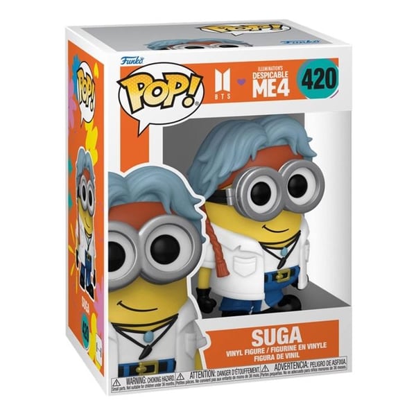 Figur - Funko Pop - Funko - Suga Minion - 3,75 tum - Gul - För samlare