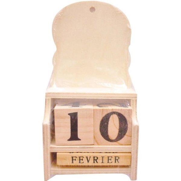 PERPETUUM KALENDER 150x73x40 I TRÄ