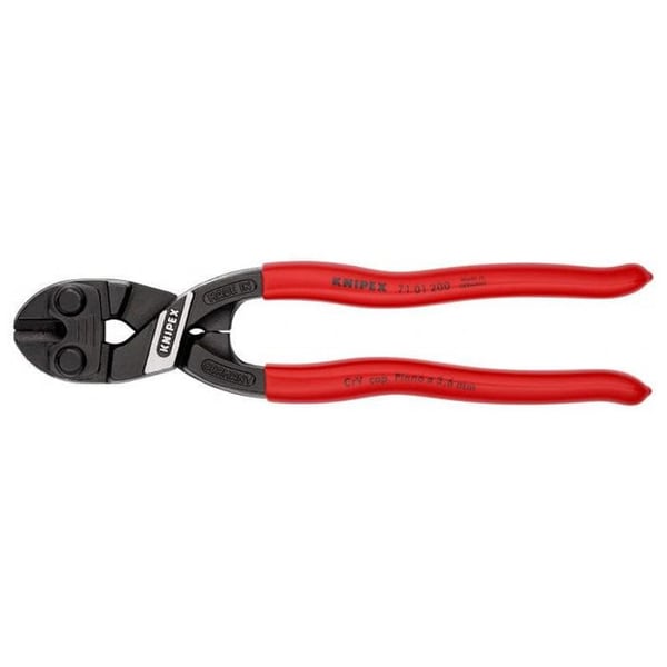 Boltsaks - KNIPEX - 71 01 200 - 200mm - Krom vanadium stål - Sort