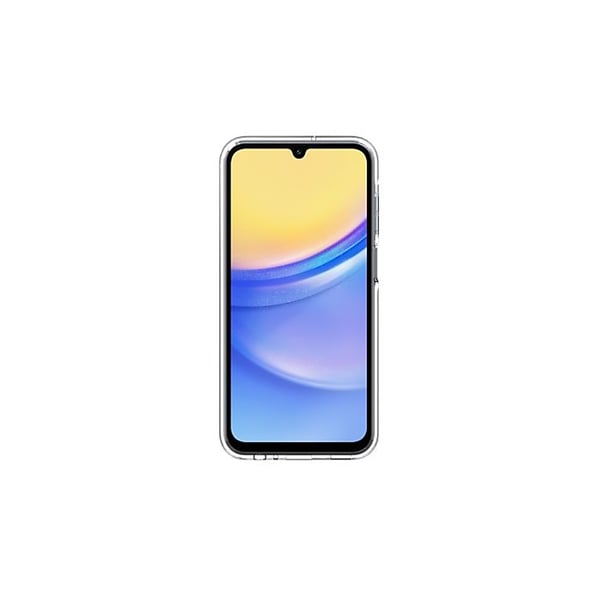 Coque - Designad - Galaxy A15 4G/5G - Transparent - Mjuk - Inbyggd kortficka