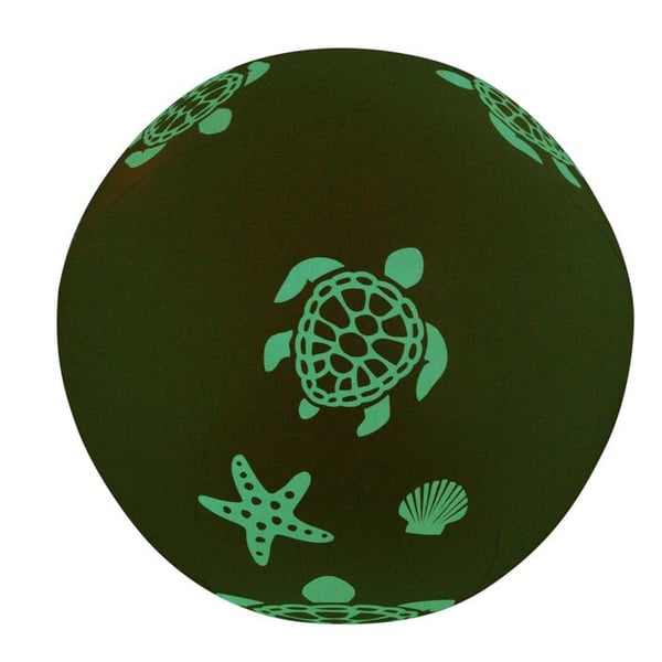 Fosforescerande badboll - 62 cm