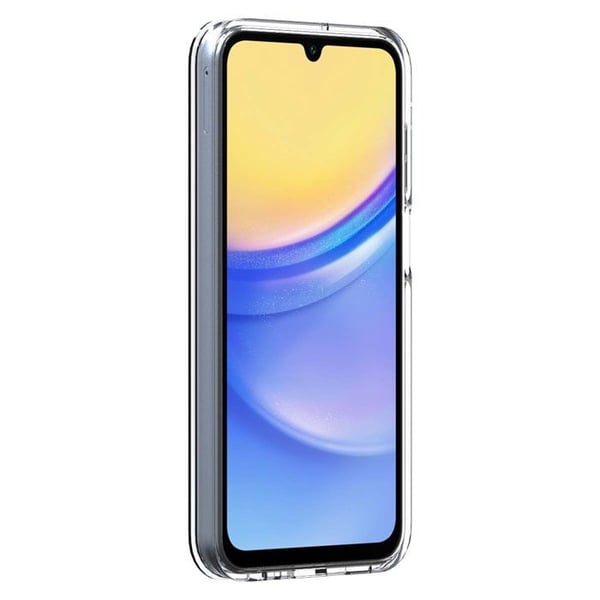 Coque - Designad - Galaxy A15 4G/5G - Transparent - Mjuk - Inbyggd kortficka