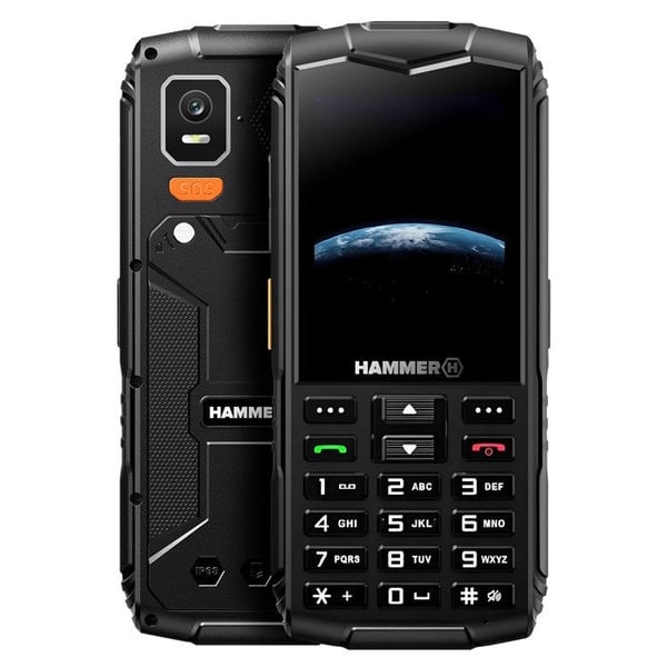 Mobiltelefon - HAMMER - Hammer Horizon LTE - Dubbel SIM - Autonomi 18h - Vattentålig IP68