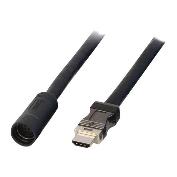HDMI-kabel - LINDY - Rullande - Svart - HDMI-kontakt - Import från Storbritannien