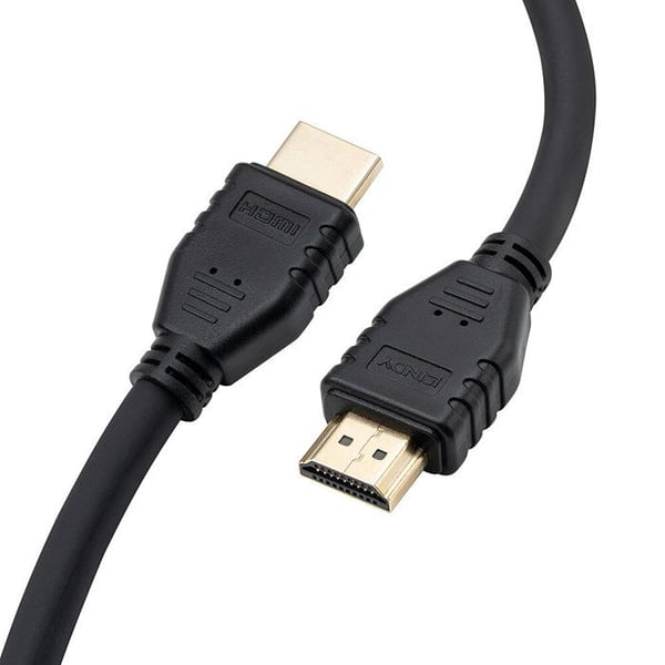 HDMI-kabel - LINDY - Rullande - Svart - HDMI-kontakt - Import från Storbritannien