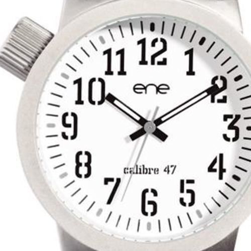 eneWatch Herrklocka UE72180 - Grönt och vitt nylonband - Analog kvarts