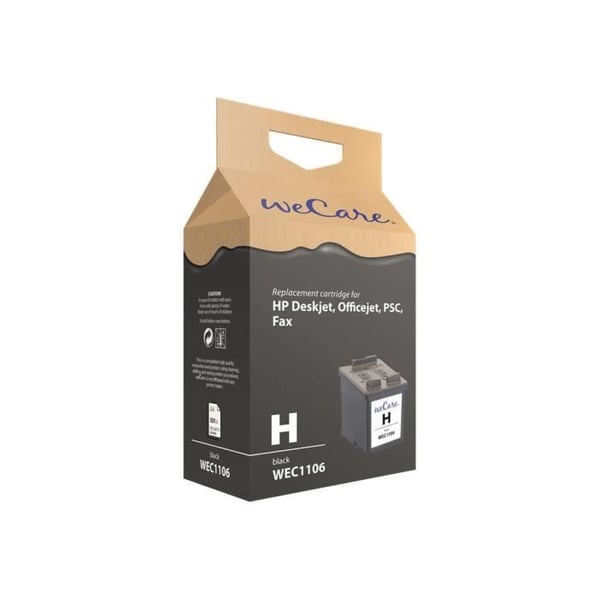 Wecare WEC1106 Remanufactured svart bläckpatron - Alternativ för HP 21XL - För HP Deskjet och Officejet Wecare WEC1106 Remanufactured svart bläckpatron - Alternativ för HP 21XL - För HP Deskjet och Officejet