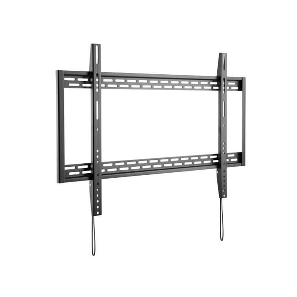 Support för fast väggmontering TV EQUIP 650323 - Svart - 60"-100" - 100 kg - VESA 200x200 till 900x600 mm