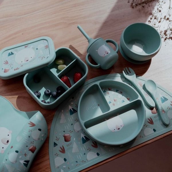 Sassi Junior - Munchy björn silicone kopp