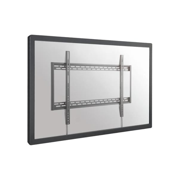 Support för fast väggmontering TV EQUIP 650323 - Svart - 60"-100" - 100 kg - VESA 200x200 till 900x600 mm