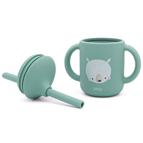 Sassi Junior - Munchy björn silicone kopp
