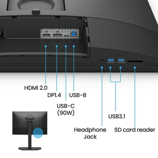BENQ Skärm 24'' SW242Q Quad HD