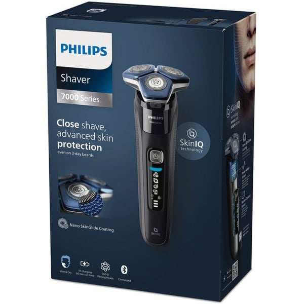 Elektrisk rakapparat - PHILIPS - S7886/35 - Autonomi 60 min - Laddning 1 h - Våt och torr användning