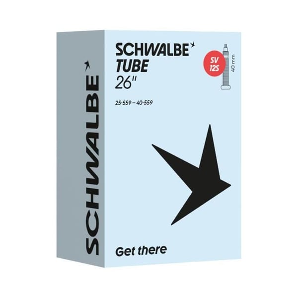 Cykelslang 26 x 1.00-1.50 Schwalbe Airplus ventil Presta 40mm (25-40x559) (sv12a)